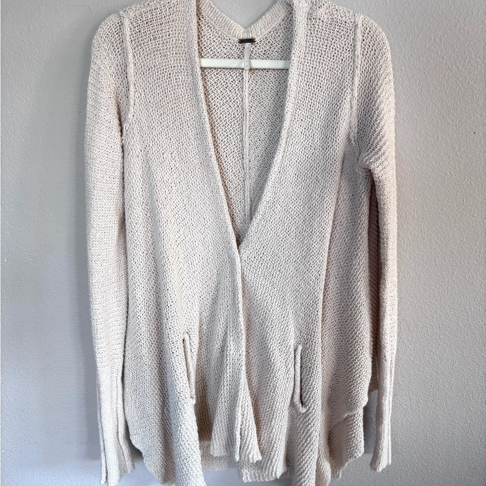 Free People Women's Cream Sweater